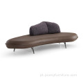 Luxo European European Lounge Chair /Round Lounge Sofá